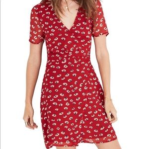 Madewell Dress in Seattle print, size 8